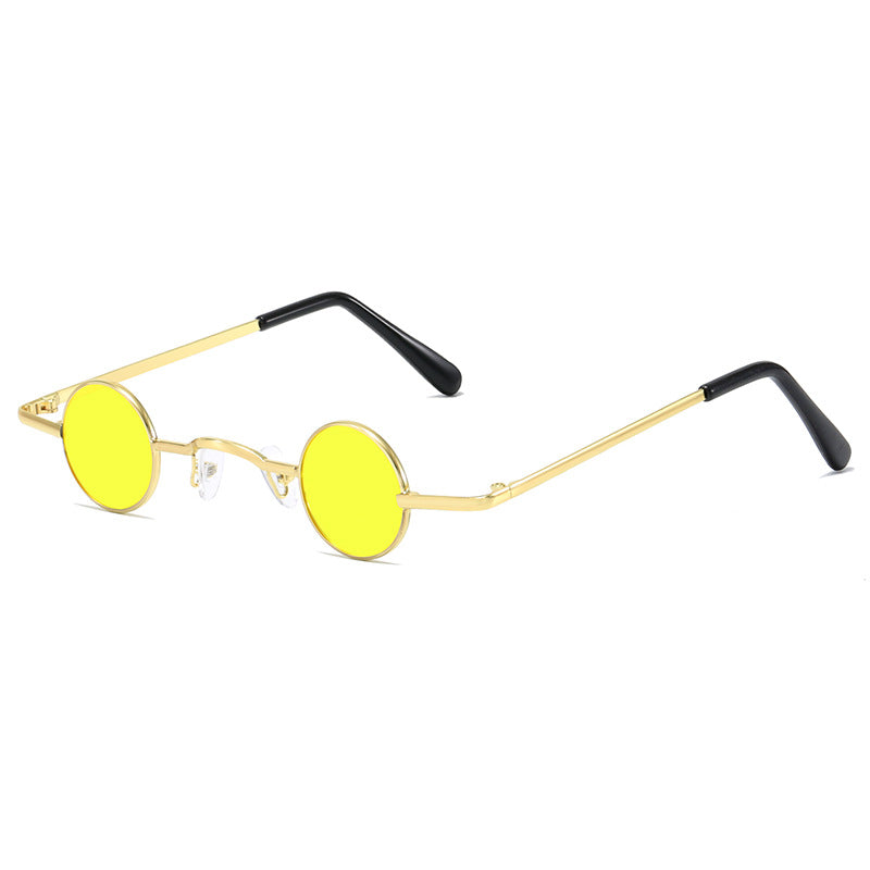 Wholesale Vintage Super Small Metal Frame Sunglasses